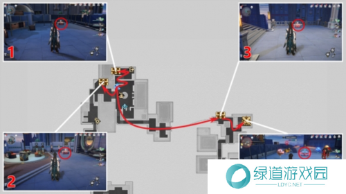 崩坏星穹铁道筑梦边境宝箱在哪1