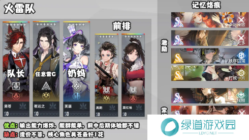 白荆回廊最强阵容推荐2