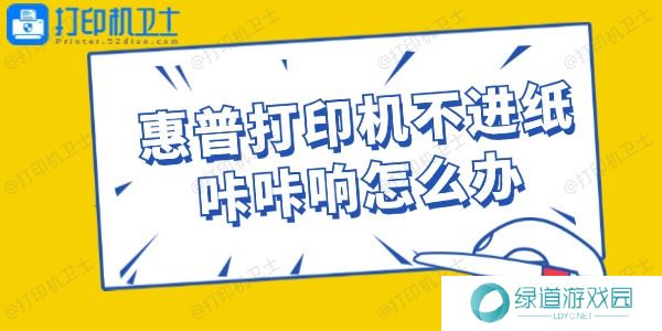 惠普打印机不进纸咔咔响怎么办