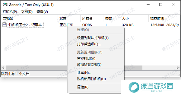 暂停打印 暂停打印