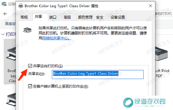 确保打印机已正确连接并共享 确保打印机已正确连接并共享